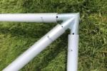 30'Wx40'Lx14'6"H white frame tent canopy